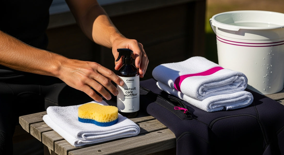 wetsuit cleaning supplies