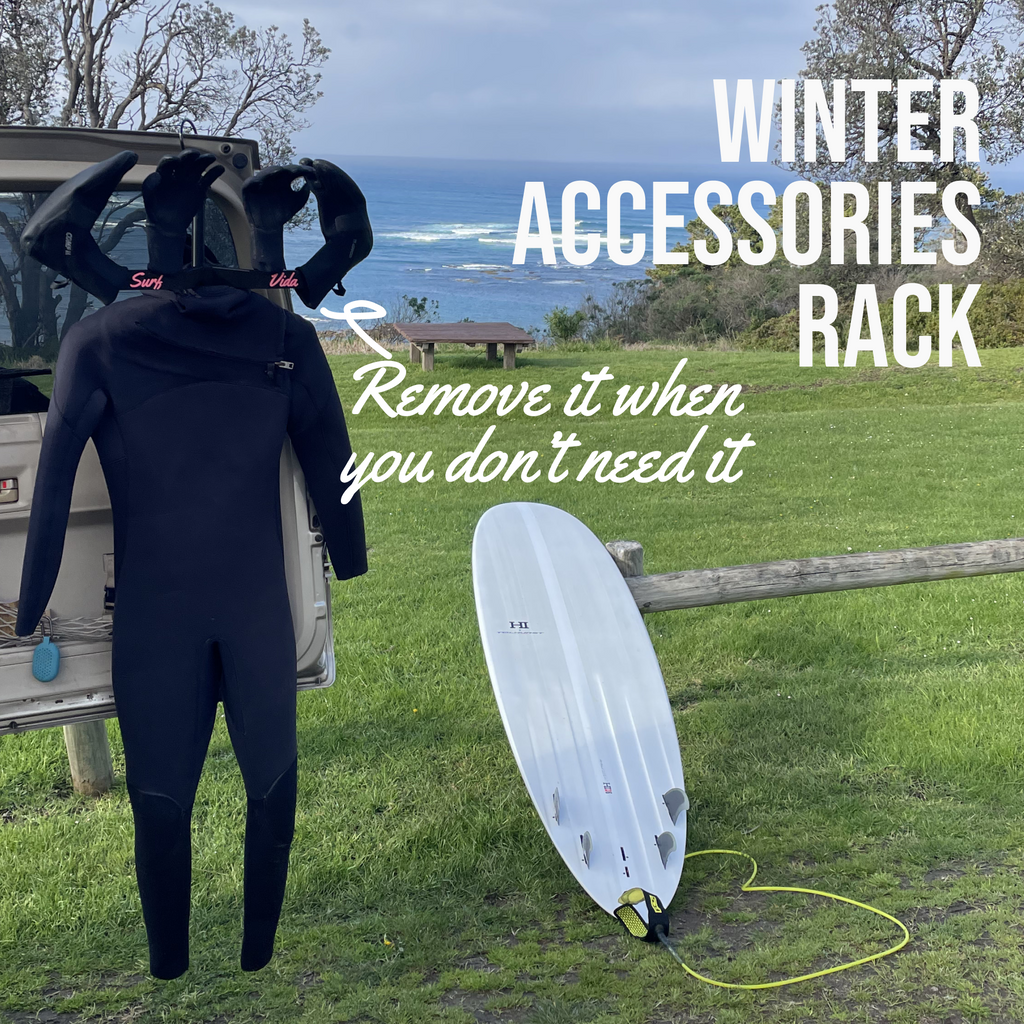 Heavy Duty Wetsuit Hanger + Booties & Gloves Drying Attachment Kit